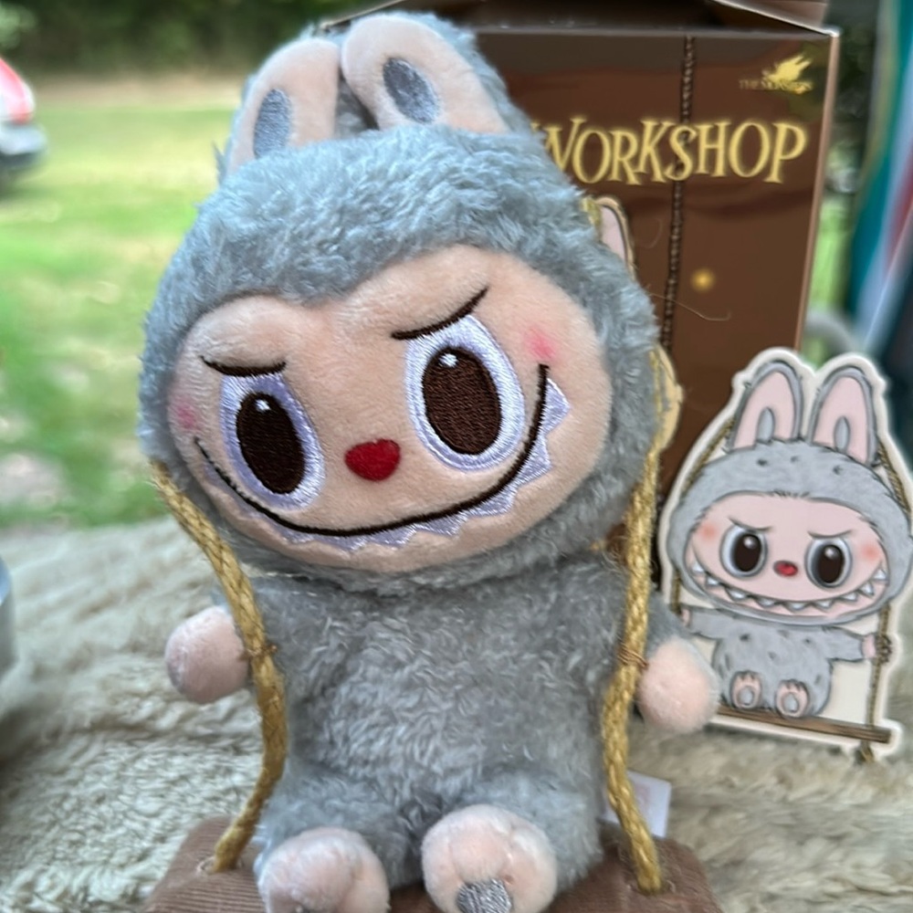 Labubu Timber Workshop Plush Pendant Authentic